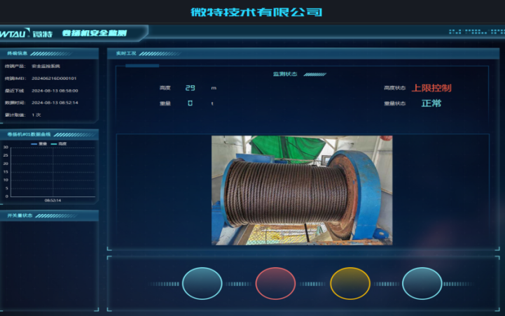 微特卷扬机远程监控系统为中能建火电建设保驾护航